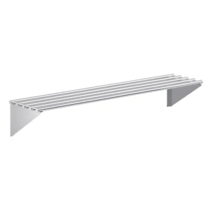 14 in. x 60 in. Stainless Steel Tubular Wall Shelf