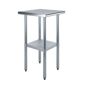 20" X 20" Stainless Steel Work Table With Undershelf